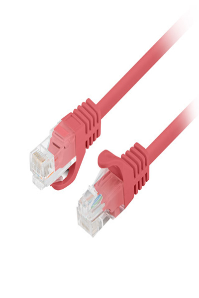 Lanberg PATCHCORD KAT.6 FTP 0.25M CZERWONY FLUKE PASSED LANBERG 10-PACK - FTP