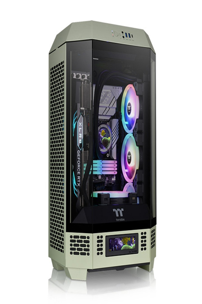 Thermaltake The Tower 300 Matcha Green Chassi - CA-1Y4-00SEWN-00
