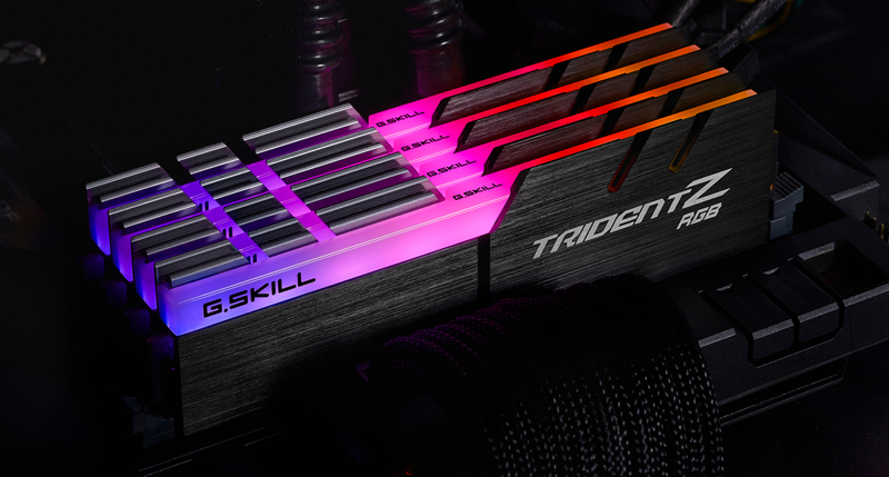 G.Skill Trident Z RGB F4-3600C18Q-64GTZR - 64 GB - F4-3600C18Q-64GTZR