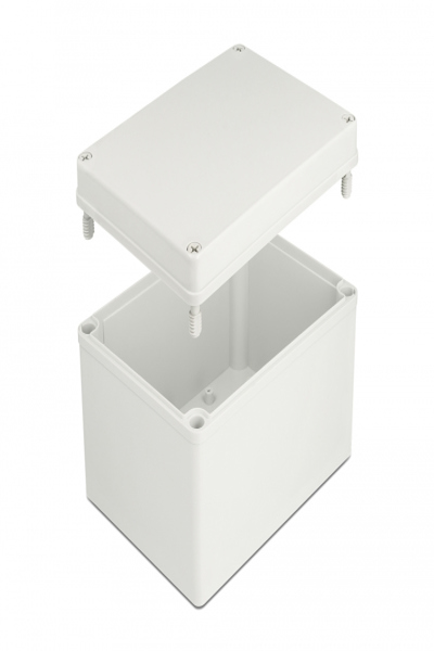 Delock Surface mounted box - gray - 60445
