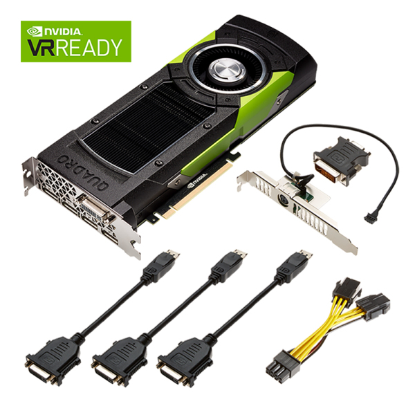 PNY graphics card NVIDIA Quadro M6000 24 GB RAM PCIe 3.0 - VCQM6000-24GB-PB