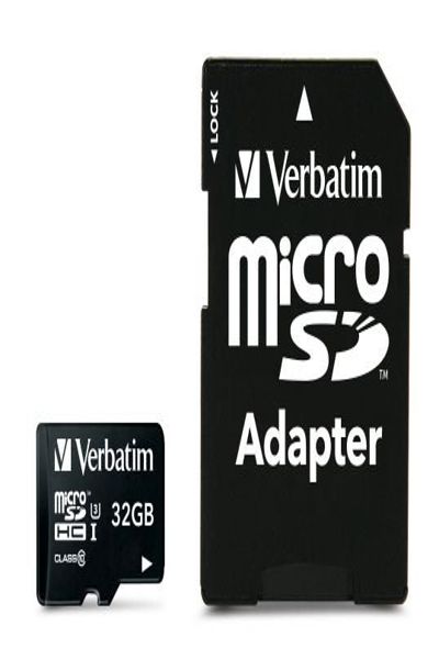 Verbatim PRO - Flash memory card (SD adapter included) - 47041
