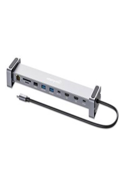 Manhattan 10-in-1 4K USB-C PD Dockingstation 2xHDMI
