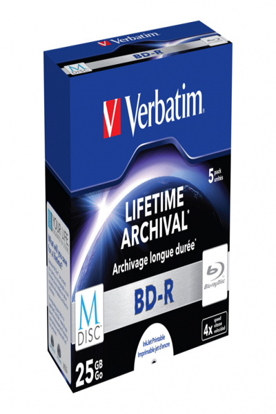 Verbatim M-Disc - 5 x BD-R - 25 GB 4x - 43823