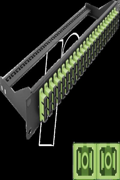 Delock Patch panel - rack mountable - 43397