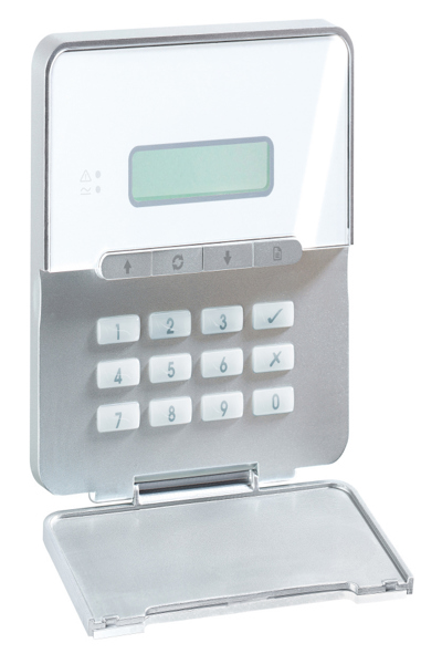 ABUS Security-Center ABUS AZ4210 - White - Buttons - LCD - Acrylonitrile butadiene styrene (ABS) - INCERT - VSÃ– - F & P - NCP - 12 V