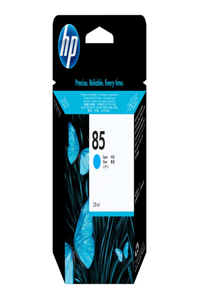 HP DesignJet 85 Ink Cartridge: Cyan, 28ml Original - C9425A