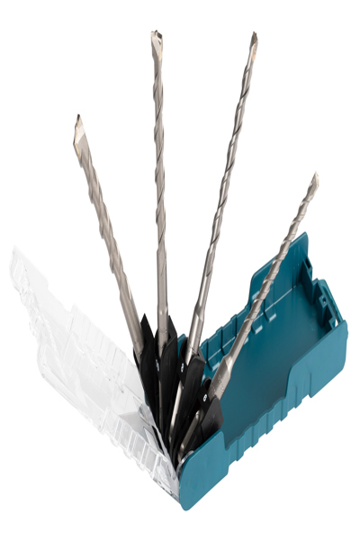 Makita E-13605 SDS-Plus set de marteaux perforateurs 4 pièces