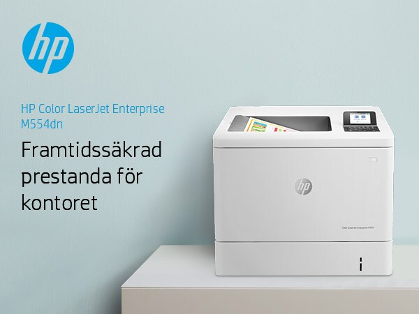 HP Color LaserJet Enterprise M554dn Printer - 7ZU81A