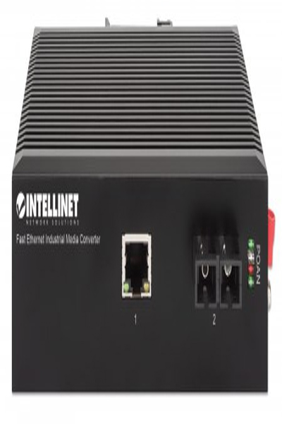 Intellinet industriell snabb Ethernet-mediaomvandlare - 508322