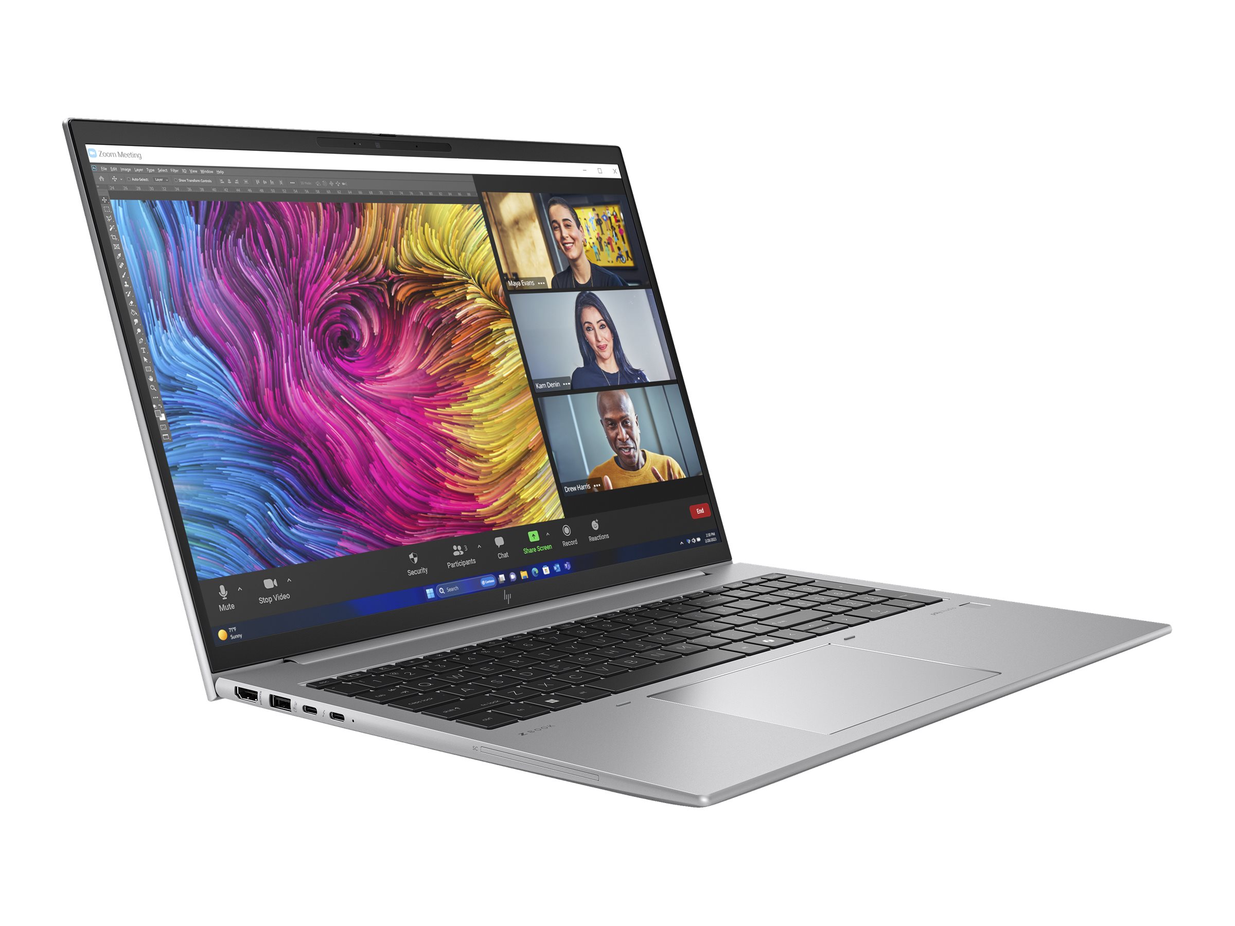 HP ZFly16G11 U7-155H 16 64GB/2T PC Germany - German localization - 86B11EA#ABD