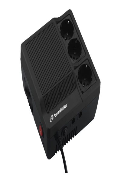 PowerWalker AVR 1000 - 180-264 V - 50 Hz - 1 kVA - 600 W - 3 AC outlet(s) - 250 J - 10120301