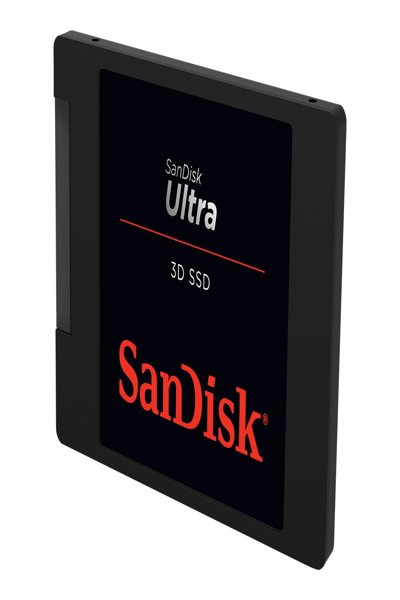 SanDisk Ultra 3D - SSD - 1 TB - internal - 2.5" - SDSSDH3-1T00-G25