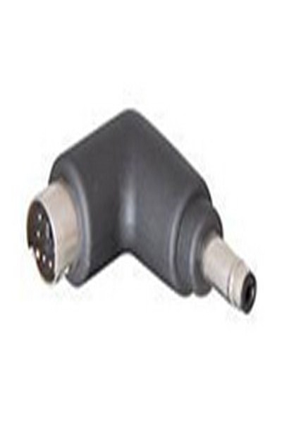 Inter-Tech Tip T - Adaptateur secteur pour ordinateur portable - Noir - Acier inoxydable - HP - 18,5 V - 1 pièce(s)