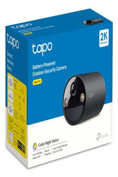 TP-LINK TAPO C411 SMART OUTDOOR SECURITY CAMERA WLAN TCP/IP - TAPO C411