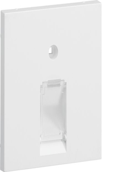 Hager GZUAE1A9016, blanche, 55 mm