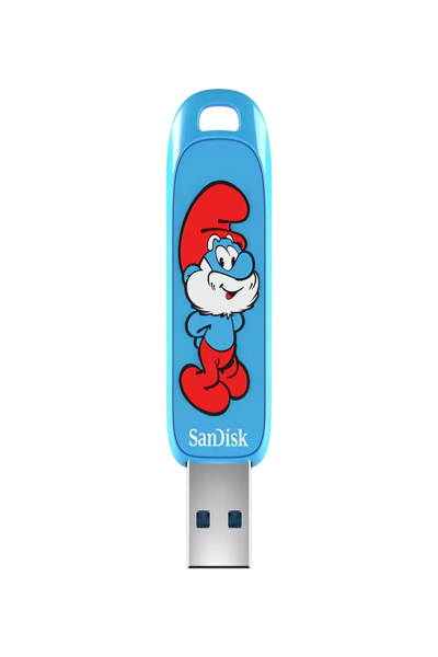 SanDisk Smurfs - Smart Smurf Edition USB-minne - SDCZIS-064G-G46