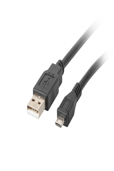 Lanberg CA-USBM-10CC-0018-BK - 1.8 m - Micro-USB B - USB A - USB 2.0 - 0.48 Gbit/s - Black