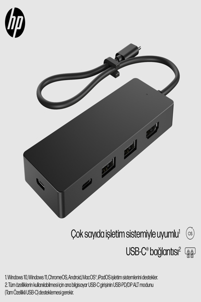 HP USB-C Travel Hub G3 SmartBuy: Digital, 0.12 m