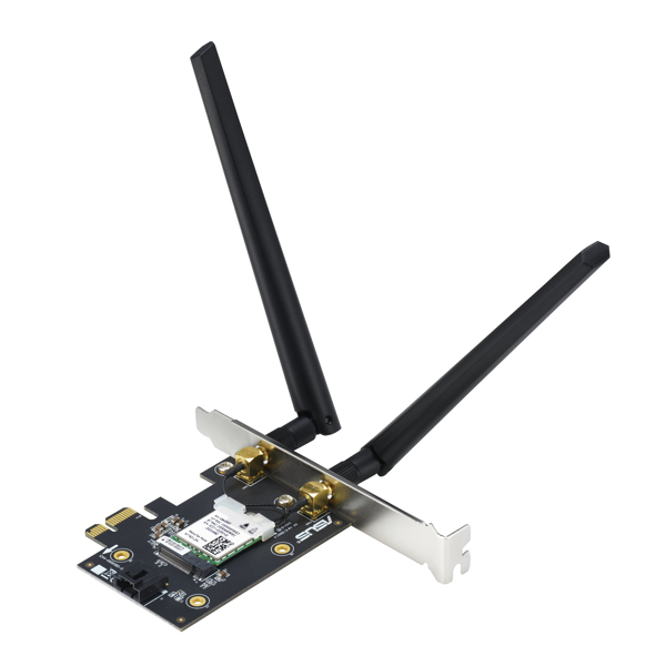 ASUS PCE-AX1800 - Nätverksadapter - PCIe (Wi-Fi 6) - 90IG07A0-MO0B00