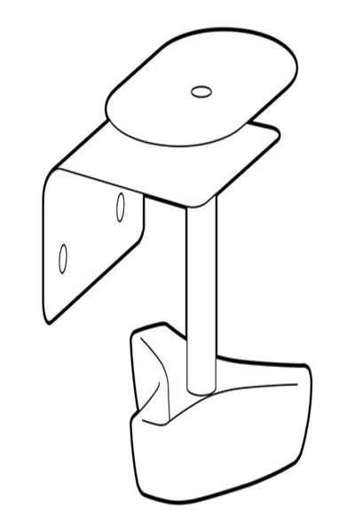 Ergotron 98-479-224 - Pince en C - 1 pièce(s)