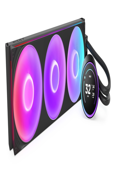 NZXT Kraken Elite 420 RGB mm schwarz - RL-KR42E-B2