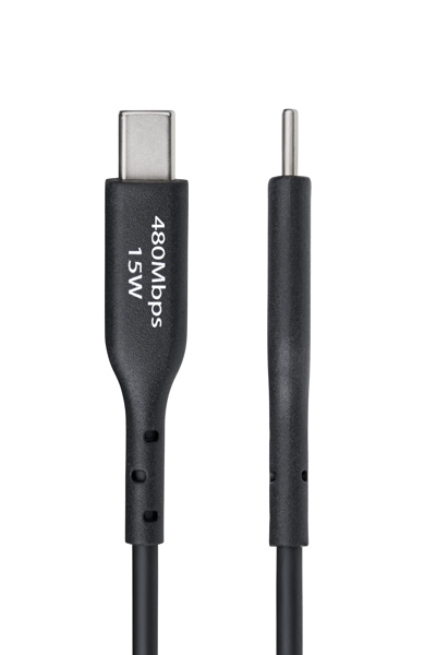 StarTech.com 2m USB-A till USB-C laddningskabel - USB2AC2MNC