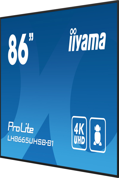 Iiyama ProLite LH8665UHSB-B1 86" LED LCD - LH8665UHSB-B1