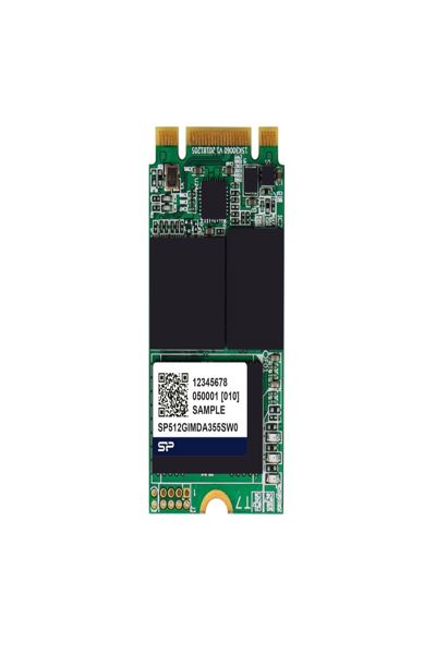 Silicon Power M.2 2242 SSD, 512GB, SATA, TLC, -40°C~ 85°C - SP512GIMDA355SW0
