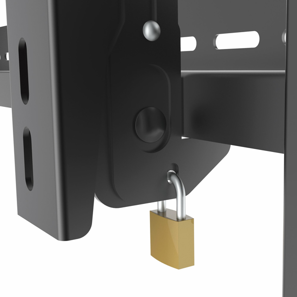 StarTech Video Wall Mount - For 114.30cm (45") to 177.80cm (70") displays - Anti-Theft - wall mount for video screen - aluminum, steel - Black - Screen size: 114.3-177.8 cm (45"-70") - VIDWALLMNT