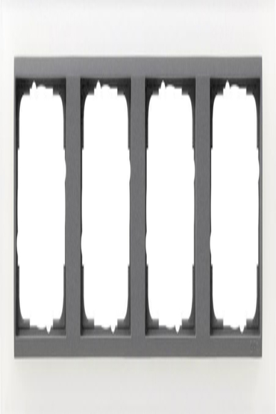 GIRA 021424 Frame 4-gang Opaque White Event for Anthracite
