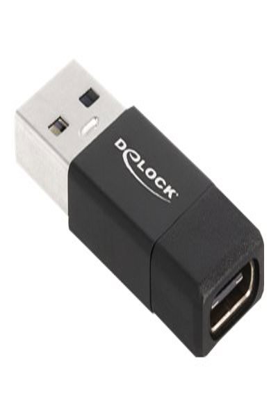 Delock USB adapter - USB Type A (M) to 24 pin USB-C (F) - 60001