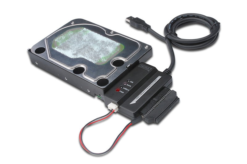 DIGITUS USB3.0 till SATA IDE-adapter - DA-70325