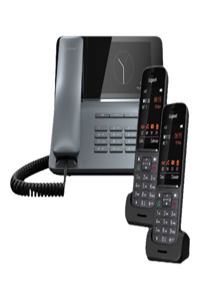 Gigaset Fusion FX800W Pro titanium Bundle - Phone - Voice-over-IP - L36853-H3111-R101