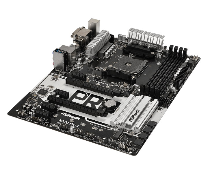 ASRock X370 Pro4 - Motherboard - ATX - socket AM4 - AMD X370 - 90-MXB7T0-A0UAYZ
