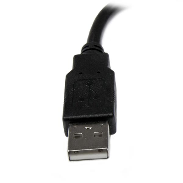 StarTech 6in USB 2.0 Extension Adapter Cable A to A - USBEXTAA6IN
