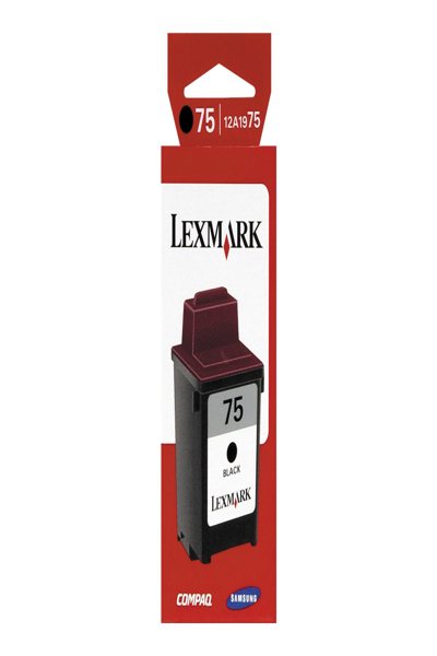 Lexmark #75 High Yield Black Print Cartridge - Original - Pigment-based ink - Black - Inkjet printing - 0.07 g - 3456 pc(s)