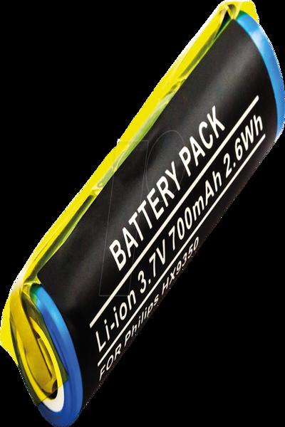 Batterie de remplacement Frei Battery 31135 pour Philips Sonicare DiamondClean Li-Ion 700