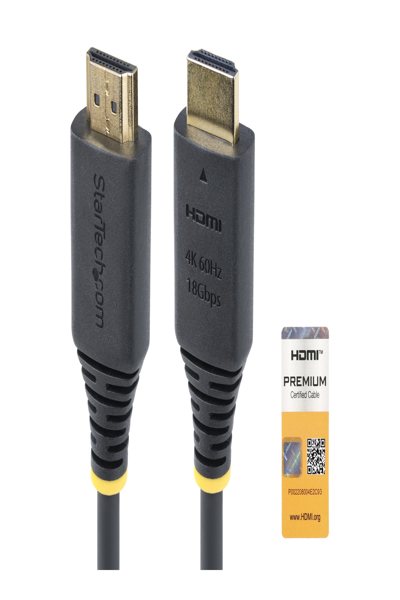 StarTech.com 0,6 m premiumcertifierad höghastighets-HDMI - HDMI2-CABLE-4K60-50C