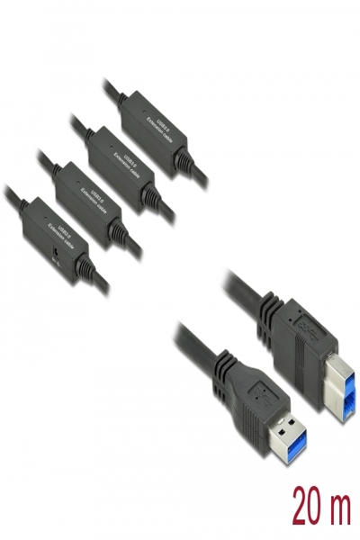 Câble USB Delock - USB Type A (M) vers USB Type B (M)