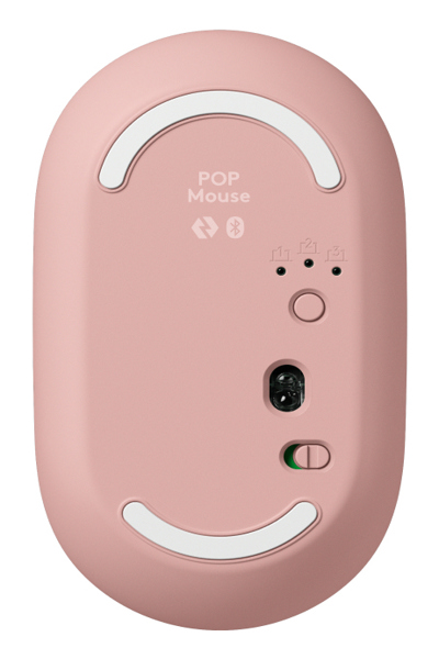 Logitech POP Icon Combo MOUSE AND KB ROSE-ITA-MEDITER-412 - Mouse - 400 dpi - 920-013117