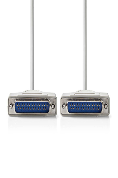 Nedis Serielles Kabel| D-Sub Stecker|| Vernickelt| - Cable - Digital