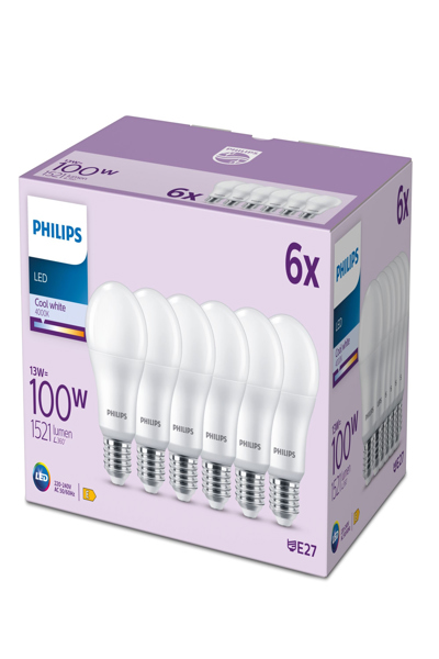 Philips 8719514451353 - 13 W - 100 W - E27 - 1521 lm - 15000 h - Cool white