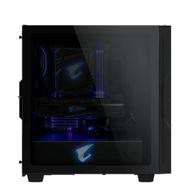 Gigabyte AORUS C300 GLASS - Midi Tower - ATX (GB-AC300G) - GB-AC300G