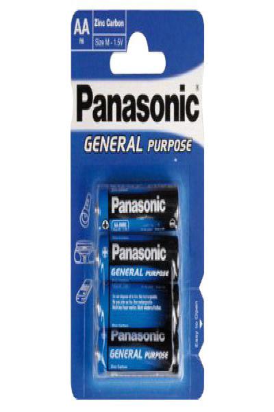 Panasonic General R6 - Single-use battery - 1.5 V - 4 pc(s) - Cylindrical
