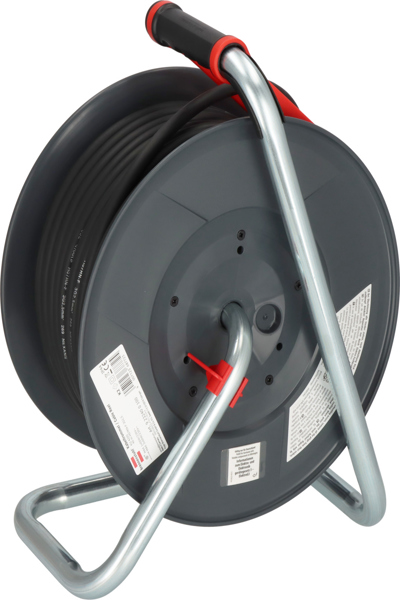 Brennenstuhl 9232400100, Svart, Röd, Plast, 5 AC-uttag, Rak, 40 m, IP44 - 9232400100