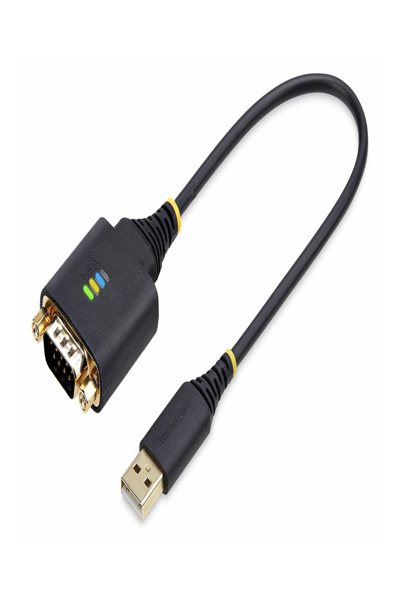 StarTech.com Câble adaptateur USB vers série de 30 cm, rétention COM, RS232