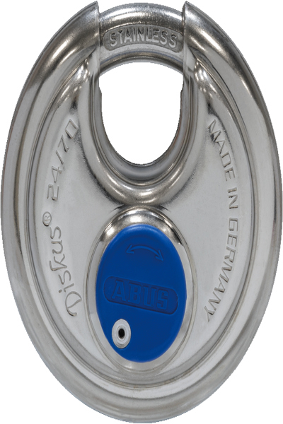 ABUS Security-Center ABUS Diskus 24IB/70 - Discus padlock - Key lock - Keyed to differ - Stainless steel - Stainless steel - Stainless steel