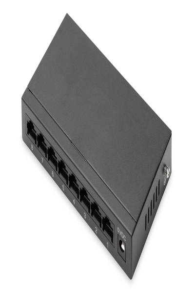 DIGITUS DN-80066 - Switch - gigabit ethernet, metallhölje - DN-80066