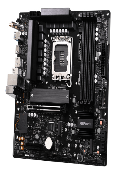 ASRock B860M Pro-A WiFi - Moderkort - 90-MXBRS-A0UAYZ